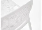Minimalistinio stiliaus plastikinė balta kėdė K532, puikiai papildys jūsų interjerą.