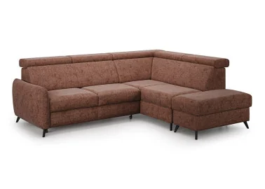 Minkštas kampas Comfy + pufas