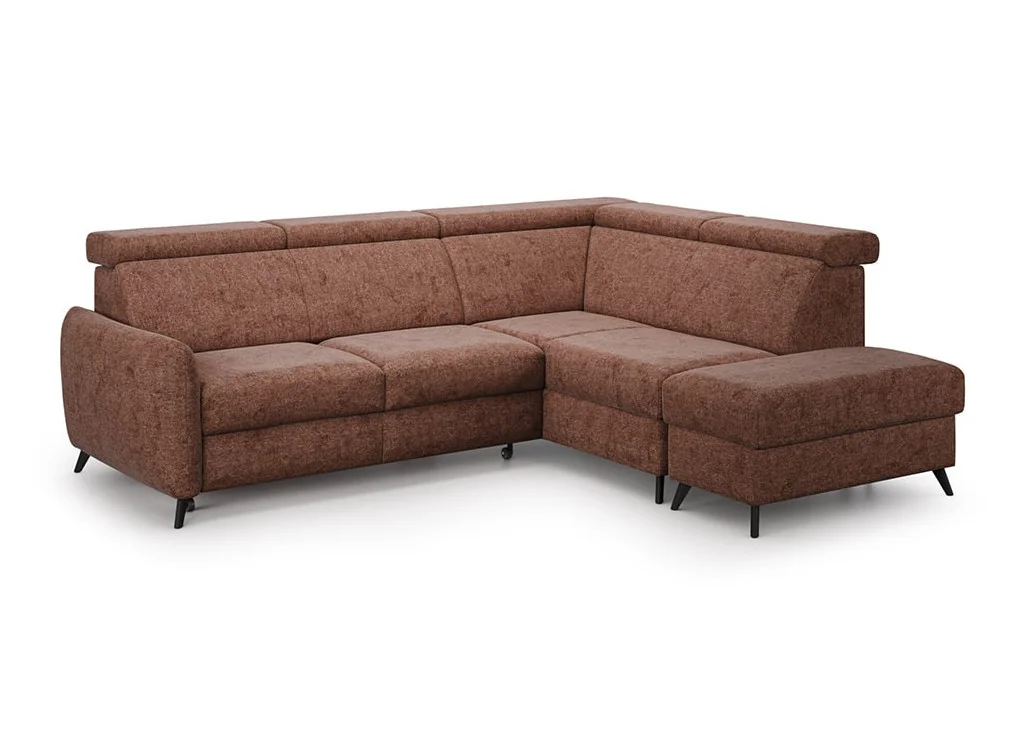 Minkštas kampas Comfy + pufas