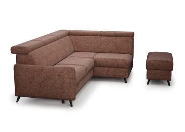 Minkštas kampas Comfy + pufas