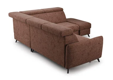 Minkštas kampas Comfy + pufas