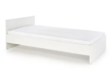 Baltos spalvos viengulė lova Lima, skirta 90x200 cm čiužiniui. Į lovos komplektaciją neįeina grotelės ir čiužinys.