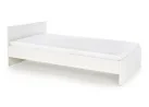 Baltos spalvos viengulė lova Lima, skirta 90x200 cm čiužiniui. Į lovos komplektaciją neįeina grotelės ir čiužinys.