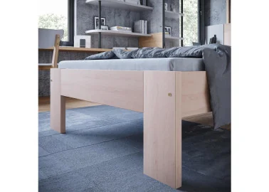 Iš natūralios medienos masyvo pagaminta lova Matilda - puikus pasirinkimas natūralumo, tvirtumo ir kokybės mėgėjams. Lova skirta 90x200 cm čiužiniui.
