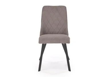 Elegantiška pilkos spalvos valgomojo kėdė K561 su milteliniu būdu dažytomis metalinėmis kojelėmis. Ergonomiškas nugaros atlošas garantuos komfortą sėdėjimo metu.