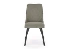 Elegantiška alyvuogių spalvos valgomojo kėdė K561 su milteliniu būdu dažytomis metalinėmis kojelėmis. Ergonomiškas nugaros atlošas garantuos komfortą sėdėjimo metu.