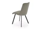Elegantiška alyvuogių spalvos valgomojo kėdė K561 su milteliniu būdu dažytomis metalinėmis kojelėmis. Ergonomiškas nugaros atlošas garantuos komfortą sėdėjimo metu.