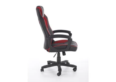 Biuro Baffin kėdė – ergonomiškas ir patogus pasirinkimas, idealiai tinkantis tiek namų biurui, tiek profesionaliai darbo aplinkai. Juoda kėdė su raudonais akcentais užtikrina komfortą ilgam sėdėjimui, o reguliuojamas aukštis ir lengvo siūbavimo funkcija leidžia ją pritaikyti pagal individualius poreikius.