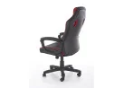 Biuro Baffin kėdė – ergonomiškas ir patogus pasirinkimas, idealiai tinkantis tiek namų biurui, tiek profesionaliai darbo aplinkai. Juoda kėdė su raudonais akcentais užtikrina komfortą ilgam sėdėjimui, o reguliuojamas aukštis ir lengvo siūbavimo funkcija leidžia ją pritaikyti pagal individualius poreikius.