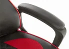 Biuro Baffin kėdė – ergonomiškas ir patogus pasirinkimas, idealiai tinkantis tiek namų biurui, tiek profesionaliai darbo aplinkai. Juoda kėdė su raudonais akcentais užtikrina komfortą ilgam sėdėjimui, o reguliuojamas aukštis ir lengvo siūbavimo funkcija leidžia ją pritaikyti pagal individualius poreikius.
