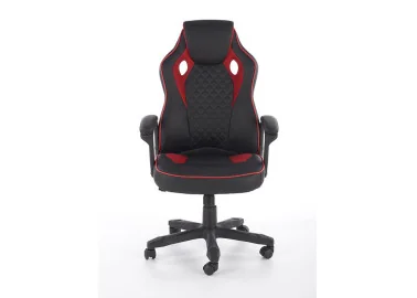 Biuro Baffin kėdė – ergonomiškas ir patogus pasirinkimas, idealiai tinkantis tiek namų biurui, tiek profesionaliai darbo aplinkai. Juoda kėdė su raudonais akcentais užtikrina komfortą ilgam sėdėjimui, o reguliuojamas aukštis ir lengvo siūbavimo funkcija leidžia ją pritaikyti pagal individualius poreikius.