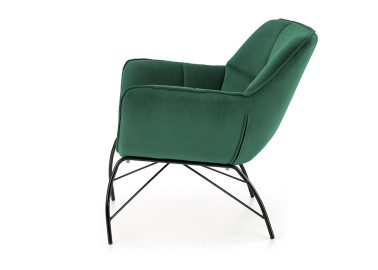 Belton fotelis – elegantiškas ir komfortabilus pasirinkimas, su tamsiai žalia spalva ir ergonomišku dizainu, užtikrinantis patogų poilsį. Puikiai tinka tiek moderniems, tiek tradiciniams interjerams.