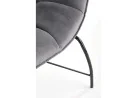 Belton fotelis – elegantiškas ir komfortabilus pasirinkimas, su pilkos spalvos veliūriniu audiniu ir ergonomišku dizainu, užtikrinantis patogų poilsį. Puikiai tinka tiek moderniems, tiek tradiciniams interjerams.