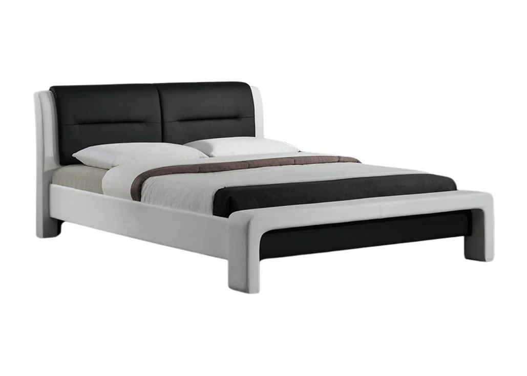 Cassandra – tai 120 cm pločio lova su elegantišku baltos ir juodos spalvos deriniu. Tvirta konstrukcija užtikrina stabilumą, o minimalistinis dizainas leidžia ją lengvai pritaikyti įvairiuose interjeruose.