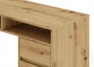 Modernus ir praktiškas Artisan ąžuolo spalvos rašomasis stalas B-012, pagamintas iš laminuotų drožlių plokščių – idealus pasirinkimas patogiai darbo vietai sukurti.
