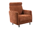 Fotelis PMW-ALT-1 - tai modernus ir elegantiškas pasirinkimas, derinantis minimalistinį dizainą, aukštą kokybę ir ergonomišką formą. Jis puikiai tinka tiek svetainėje, tiek darbo ar poilsio zonoje. Galima rinktis įvairių spalvų audinius.