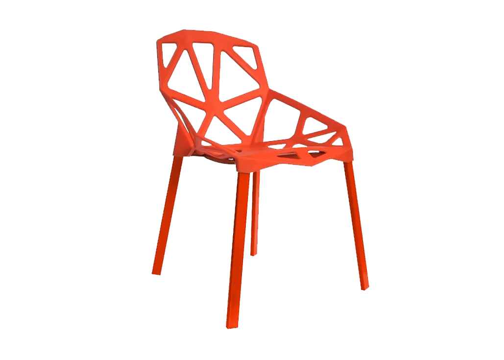 Kėdė SHAPED-RED