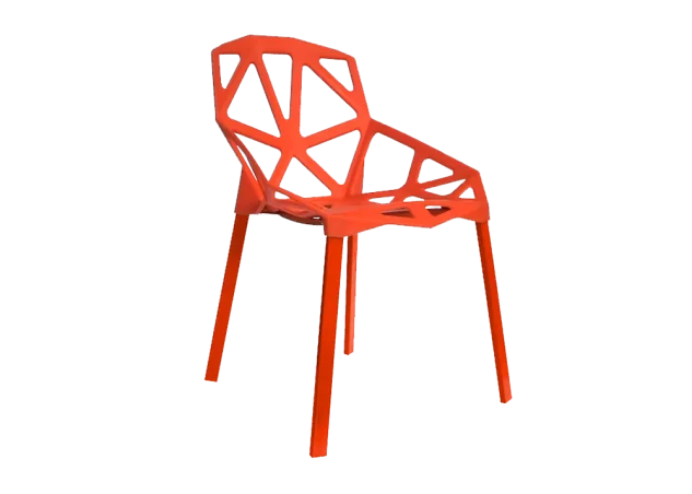 Kėdė SHAPED-RED