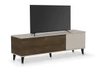 TV staliukas Random 2 RTV-1 – tai modernus, talpus ir elegantiškas TV staliukas, kurio išskirtinis dizainas puikiai papildo įvairius interjero stilius. Kokybiškos medžiagos ir apgalvota konstrukcija užtikrina baldo patogumą ir ilgaamžiškumą.