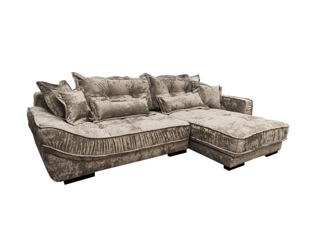 Žavingas ir didelis modernios klasikos stiliaus minkštas kampas ALL-DUB – tai ne tik elegantiškas, bet ir itin funkcionalus baldas jūsų svetainei. Jo ypatingai plati miegama dalis ir dvi erdvios patalynės dėžės užtikrina maksimalų komfortą bei patogų daiktų laikymą.