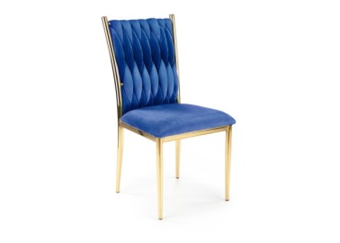 K436 chair color dark blue  gold0