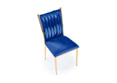 K436 chair color dark blue  gold7
