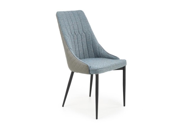 K448 chair color blue  light grey0