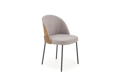 K451 chair color grey  light walnut0