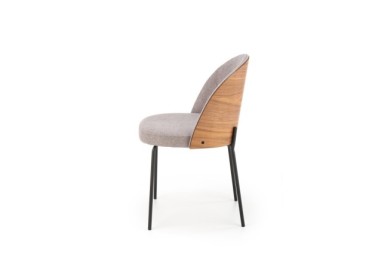 K451 chair color grey  light walnut4