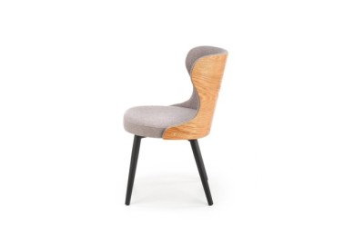 K452 chair color grey  natural oak4