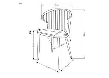 K496 chair mustard2