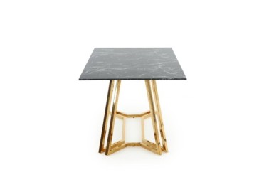 KONAMI table color top - black marble legs - gold8