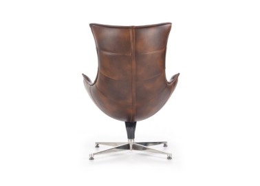 LUXOR leisure chair color dark brown6