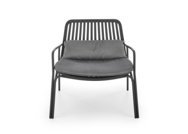 MELBY leisure chair black  grey9