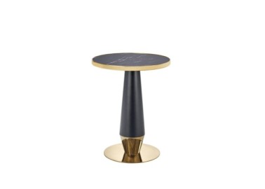 MOLINA round table black marble  black  gold4
