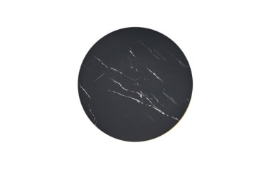 MOLINA round table black marble  black  gold6