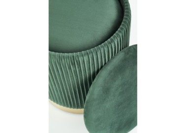 MONTY set of two stools color dark green4