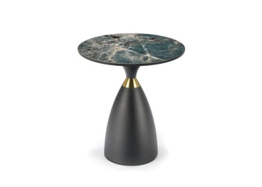 MORENA coffee table green marble  black  gold2