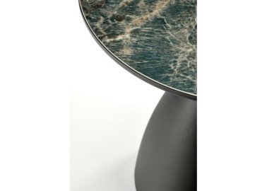 MORENA coffee table green marble  black  gold3