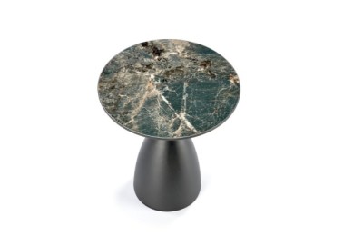 MORENA coffee table green marble  black  gold6