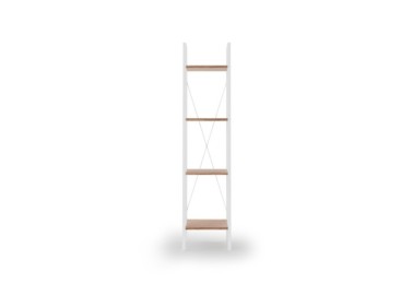 NARVIK REG1 shelving white  sonoma oak2