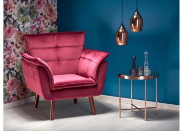 REZZO leisure chair color maroon1