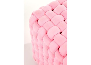 RUBIK pouffe color light pink2
