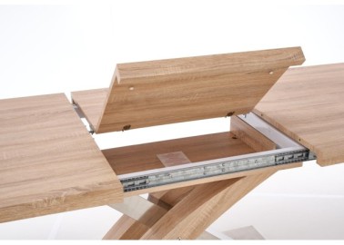SANDOR extension table color sonoma oak1