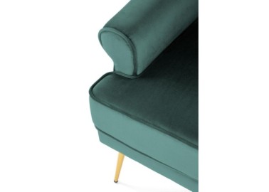 SANTI leisure armchair dark green  gold6