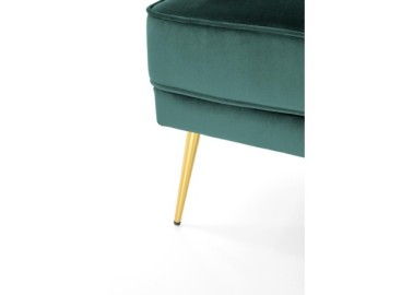 SANTI leisure armchair dark green  gold7