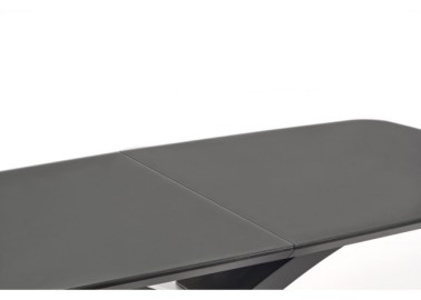 SILVESTRO table dark grey leg black1