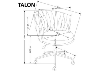 TALON chair pink3