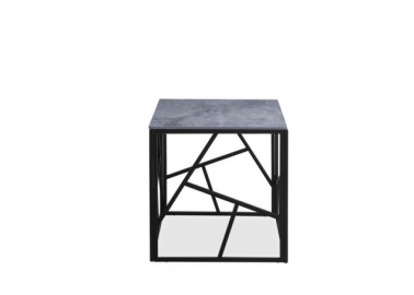 UNIVERSE 2 KWADRAT coffee table gray marble  black4