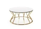 AFINA coffee table mirror gold1